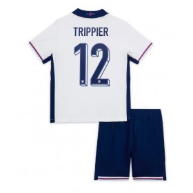 England Kieran Trippier #12 Hemmakläder Barn EM 2024 Kortärmad (+ Korta byxor)